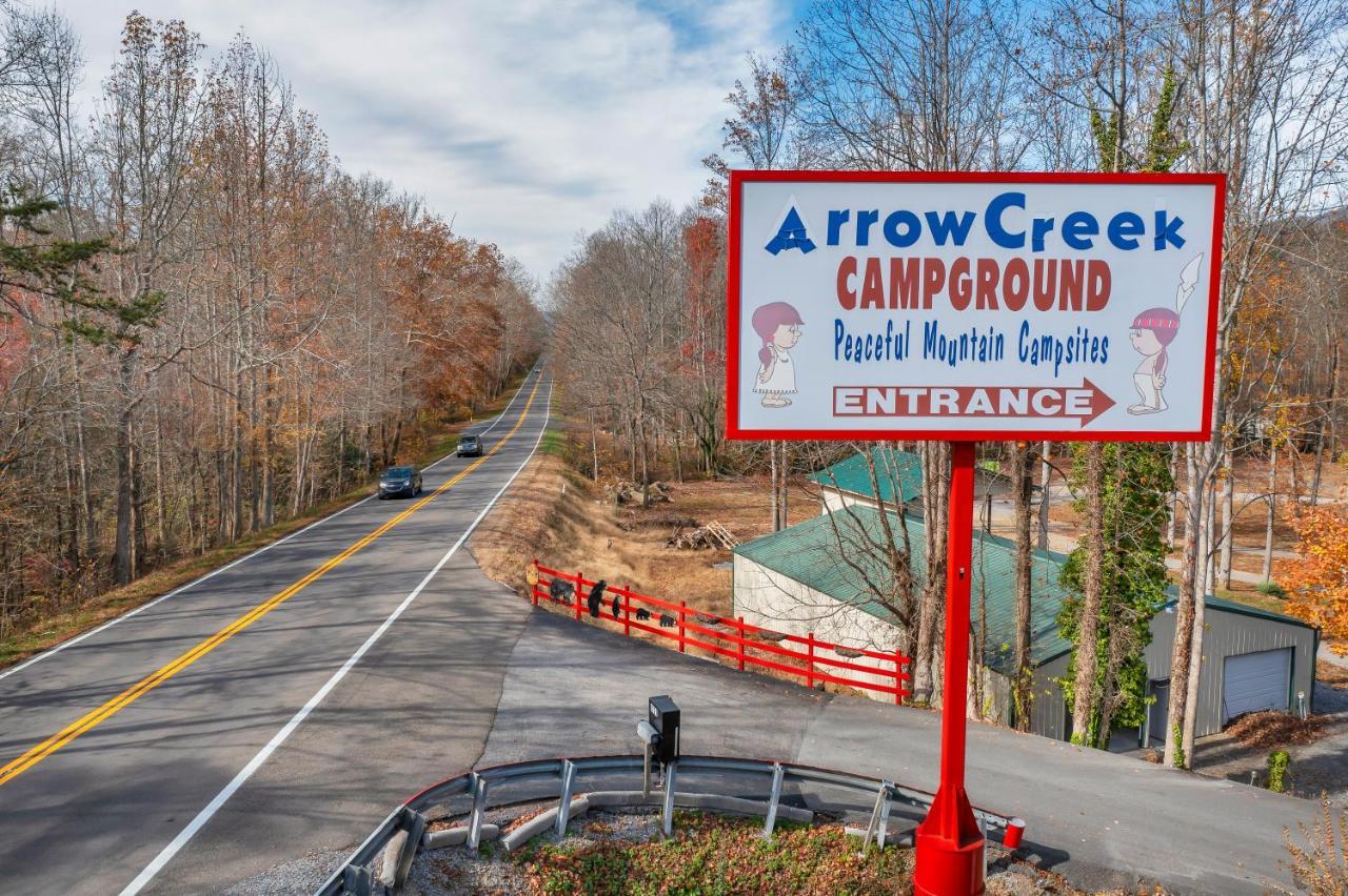 Arrow Creek Camp And Cabins Gatlinburg Eksteriør billede