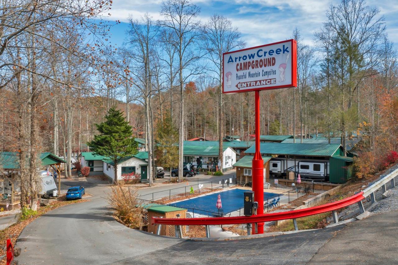 Arrow Creek Camp And Cabins Gatlinburg Eksteriør billede