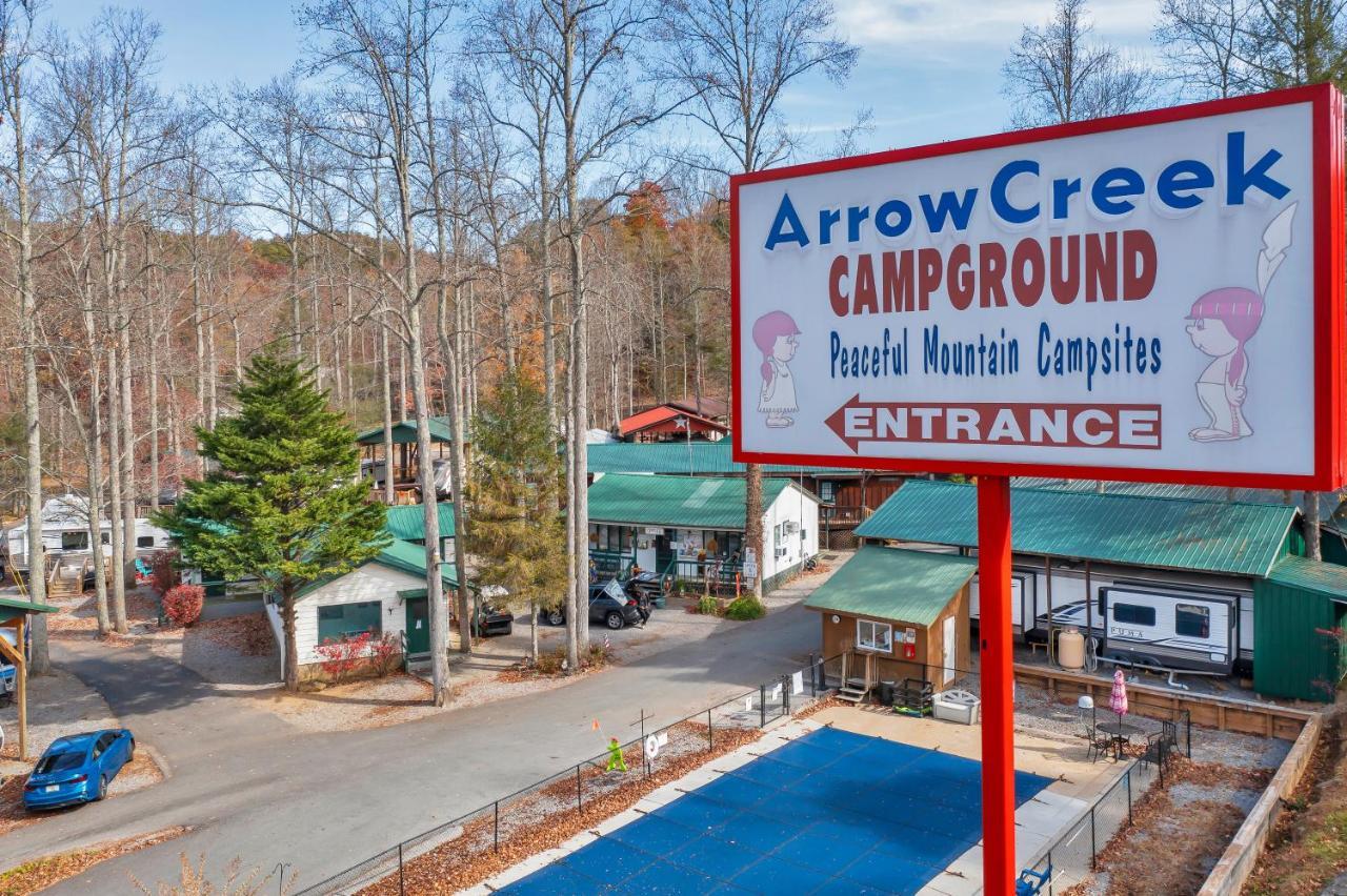 Arrow Creek Camp And Cabins Gatlinburg Eksteriør billede